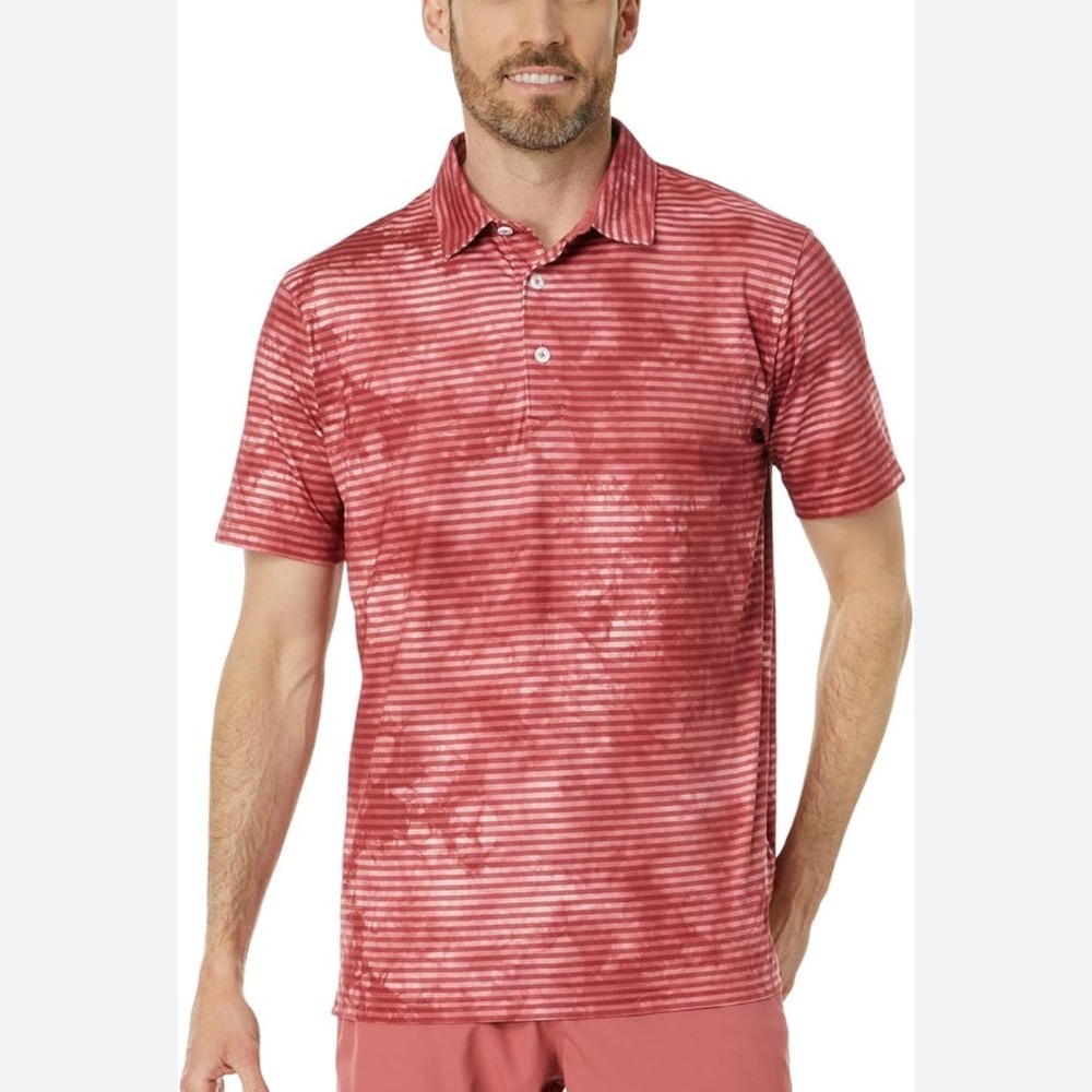 PUMA Cloudspun Dye Stripe Polo